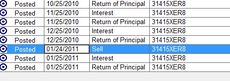 Sell on day before ROP